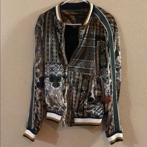 Zara Velvet Patterned Jacket
